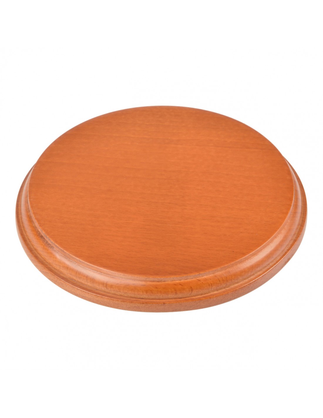 Amati Model - Wooden round base mm.160 varnished - Hardwood stands