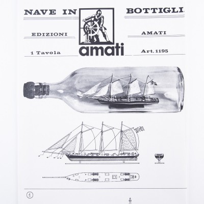 Hannah Ship in a Bottle, Amati kit, - Amati Modellismo