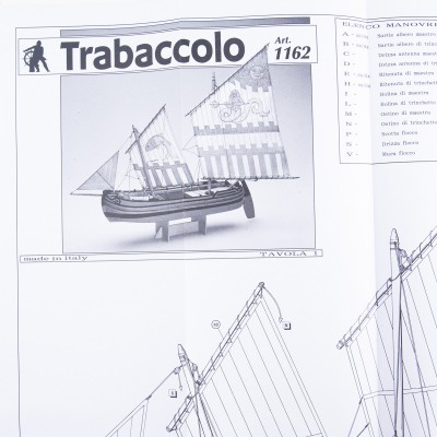 Bauplan für Trabaccolo