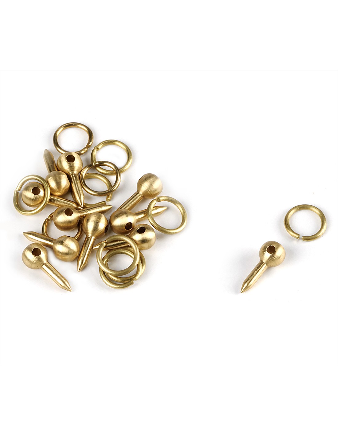 Amati Model - Brass Rings Bolts Type B - Fittings And Accessories