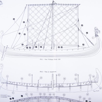 Construction d'un bateau viking modèle réduit 
