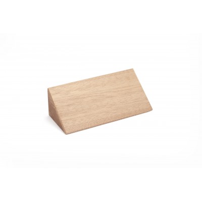 Wooden nameplate holder base