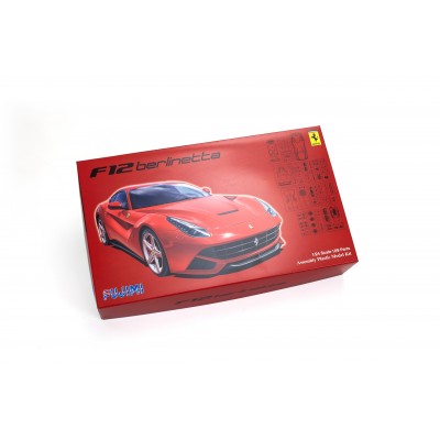 Fujimi plastic model box of the Ferrari F12 Berlinetta (RS-54)