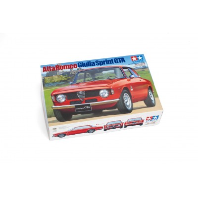 Scatola modello in plastica Tamiya Alfa Romeo Giulia Sprint GTA