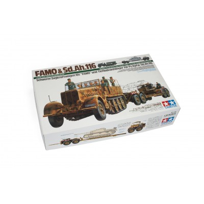 Tamiya Plastikmodellbaukasten FAMO & Sd.Ah.116 Panzertransporter