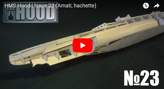 HMS HOOD STEP BY STEP – KIT AMATI 1/200 – LOG 22 - 41