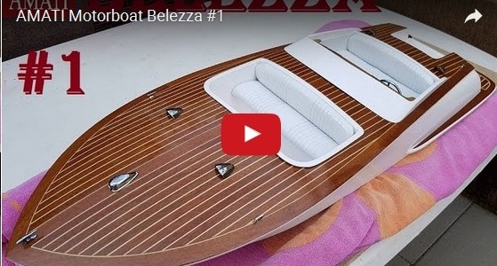 Bellezza motorboat Amati kit step by step- Log #1 / 2